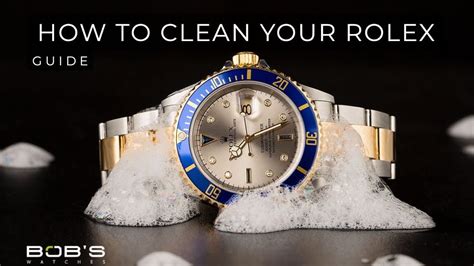 rolex how to clean|rolex cleaning and polishing.